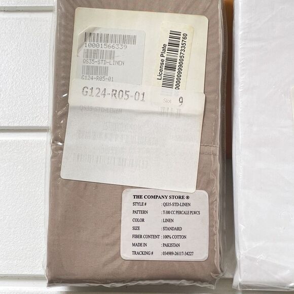 Lot of Sheets & Pillow Cases From The Company Store Cotton Twin XL Fitted & Flat - Picture 4 of 13